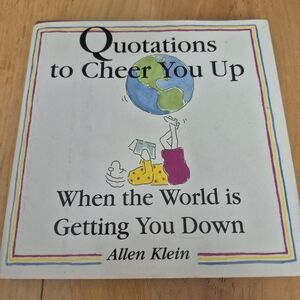 Book Quotations to Cheer you Up When The World is Getting You Down